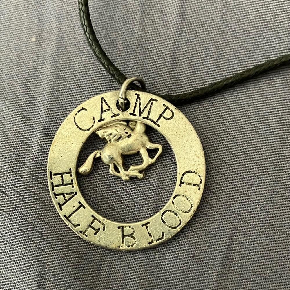 Percy Jackson Camp Half Blood Pendant Necklace